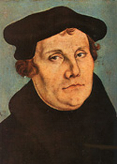 Abb. Dr. Martin Luther, Namensgeber der SELK-Gemeinde in Stade